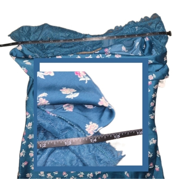 🆕Gossamer Glow Lace Trim Nightgown/Midi Dress by Free People/Intimately - Small - Picture 15 of 15